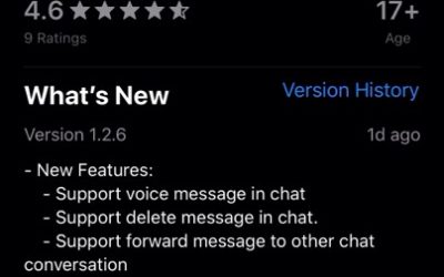 Whizzl 1.2.6 Version Update