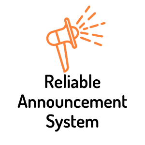 Reliable Announcement System