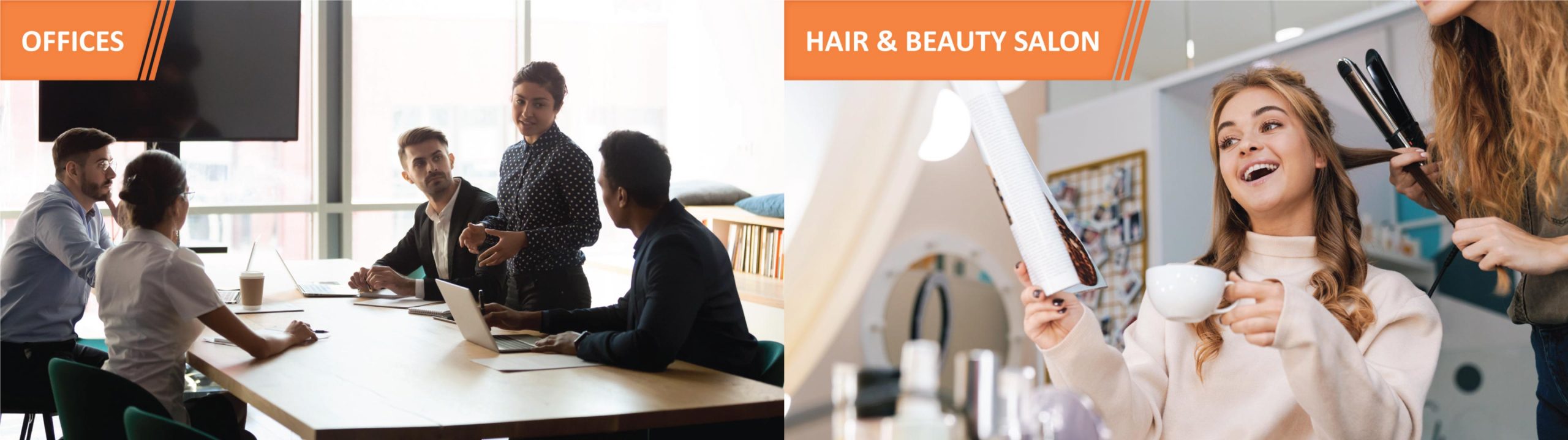 Offices, Hair Beauty Saloon