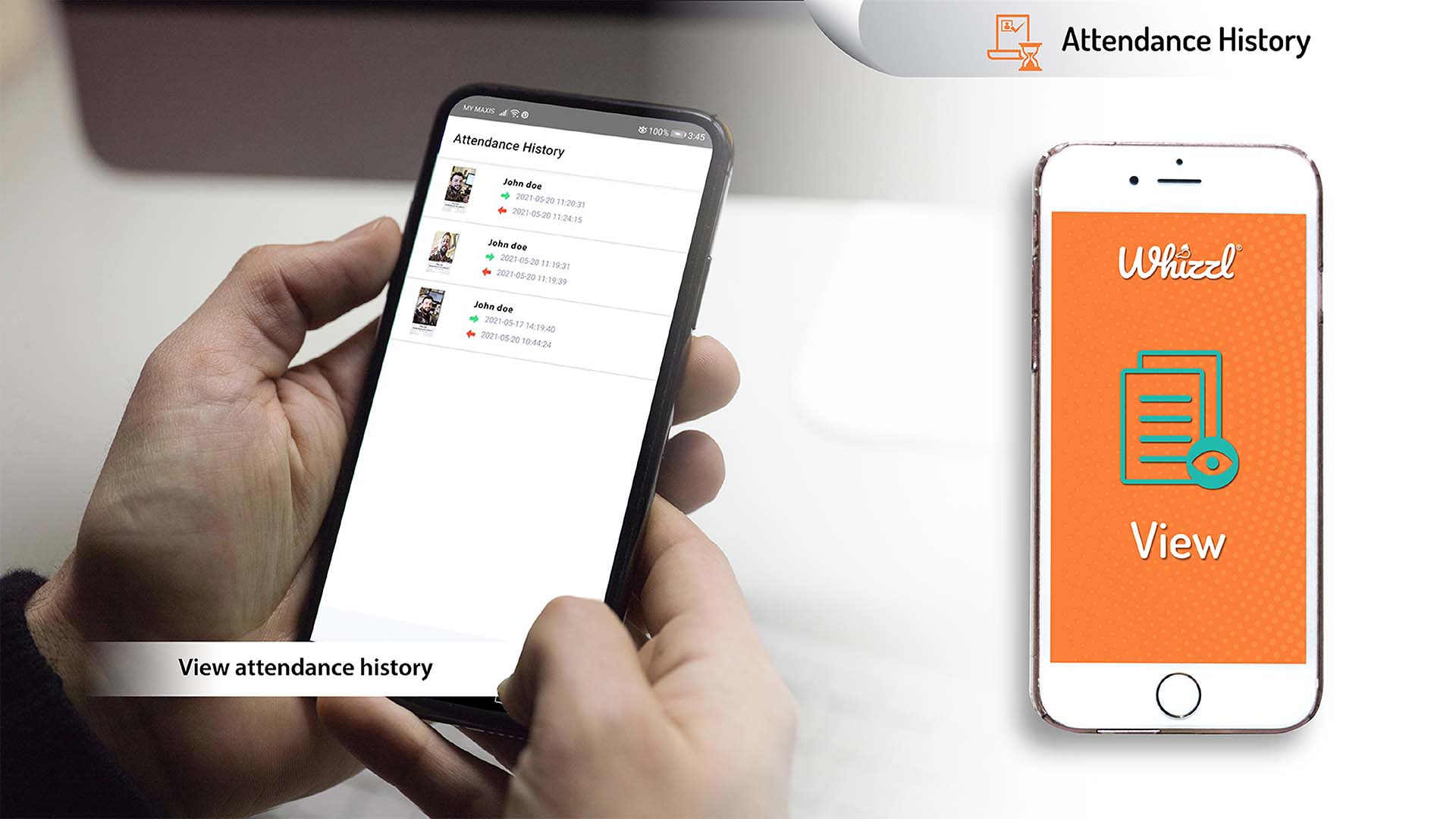 View attendance history