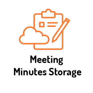 Meeting minutes storage Secure