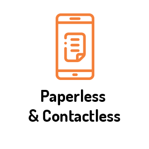 Paperless _ contactless 99.9% Uptime