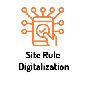 Site rule digitalization Zero Maintainance
