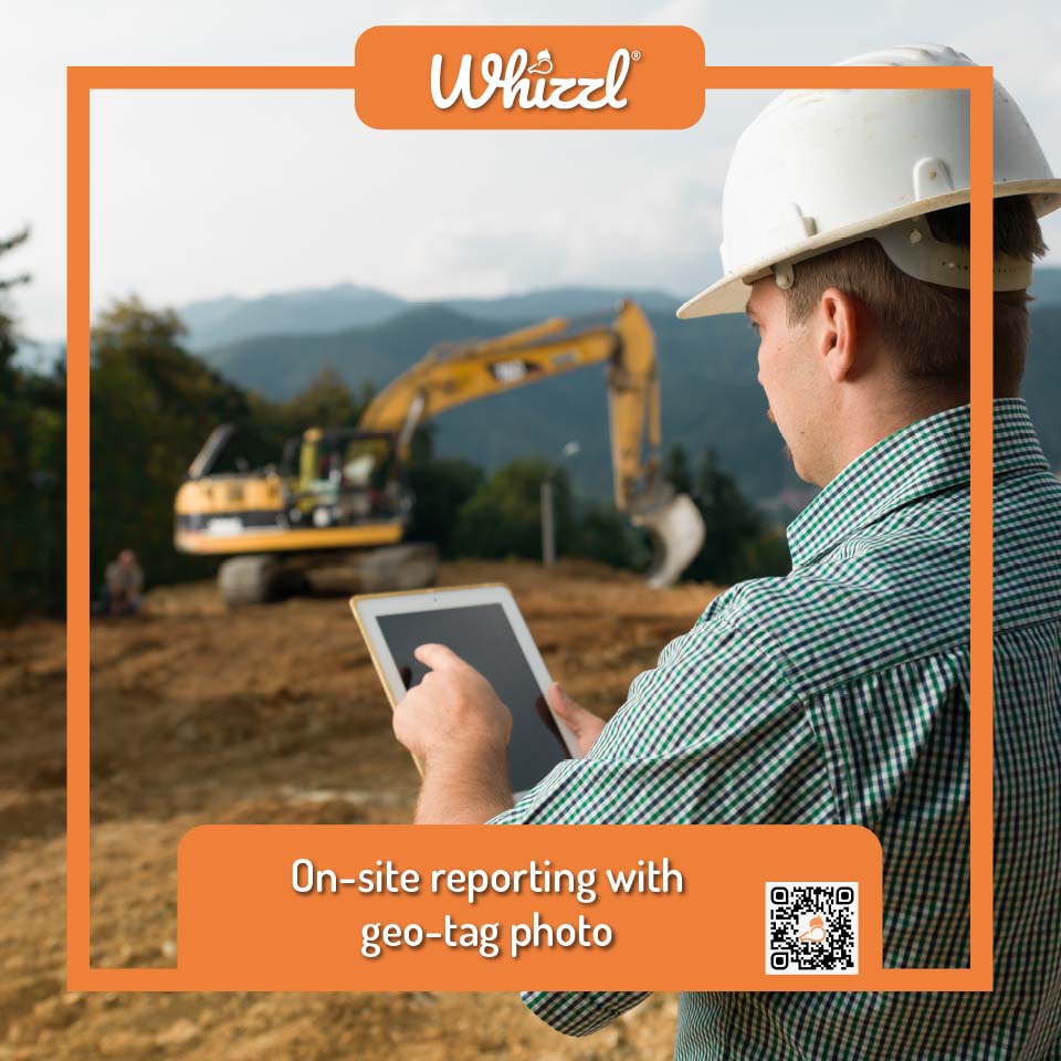 on-site reporting with geo-tag photo