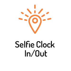 Selfie clock in out