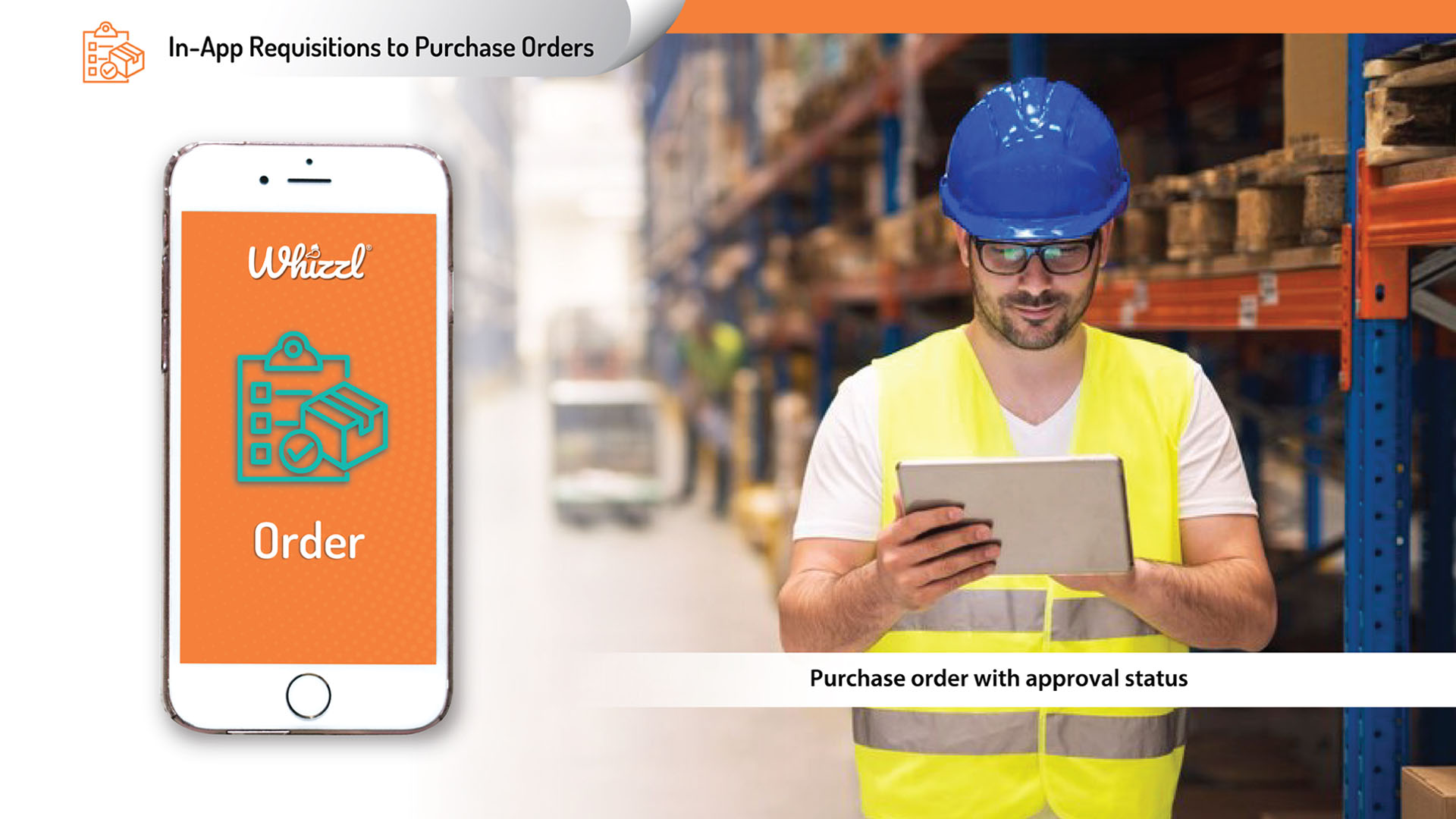 Purchase order with approval status