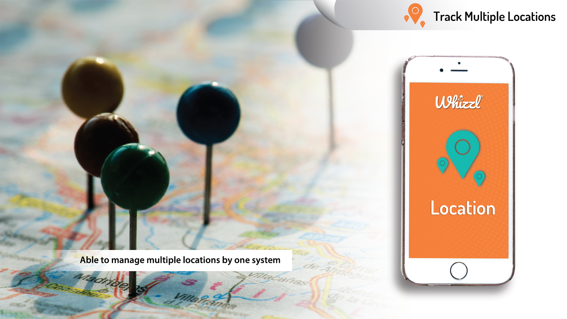 Able to manage multiple locations by one system