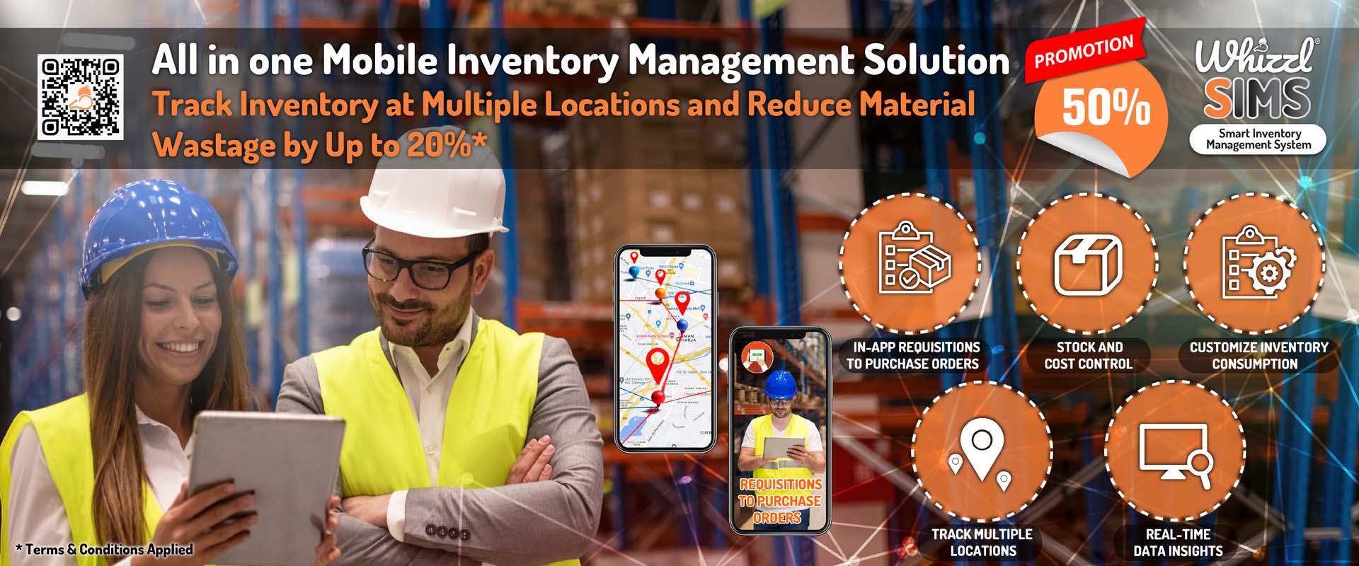 A Unified Inventory Management System, Track Inventory at Multiple Locations and Reduce Material Wastage by Up to 20%