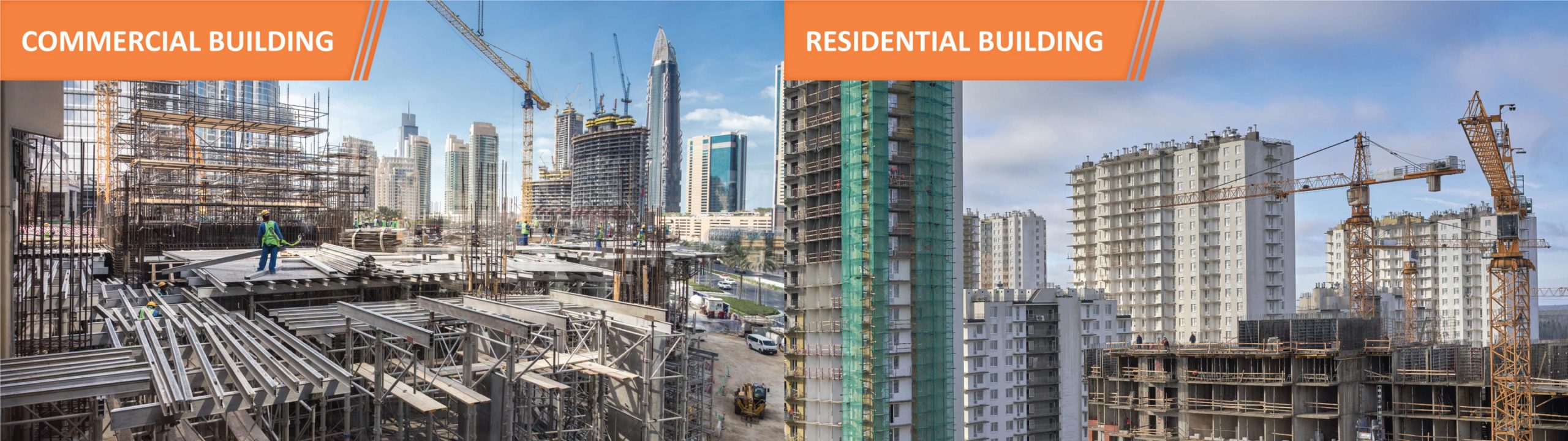 Commercial Building, Residential Building