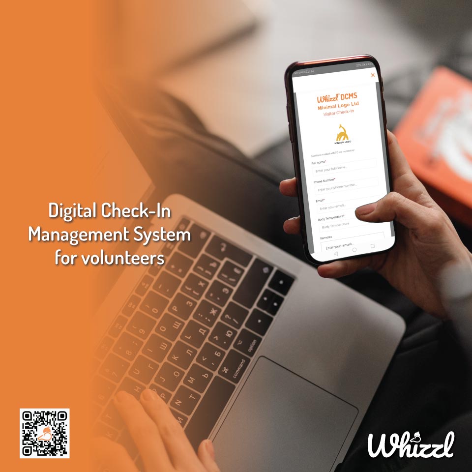 Whizzl, Digital Check-In Management System for volunteers