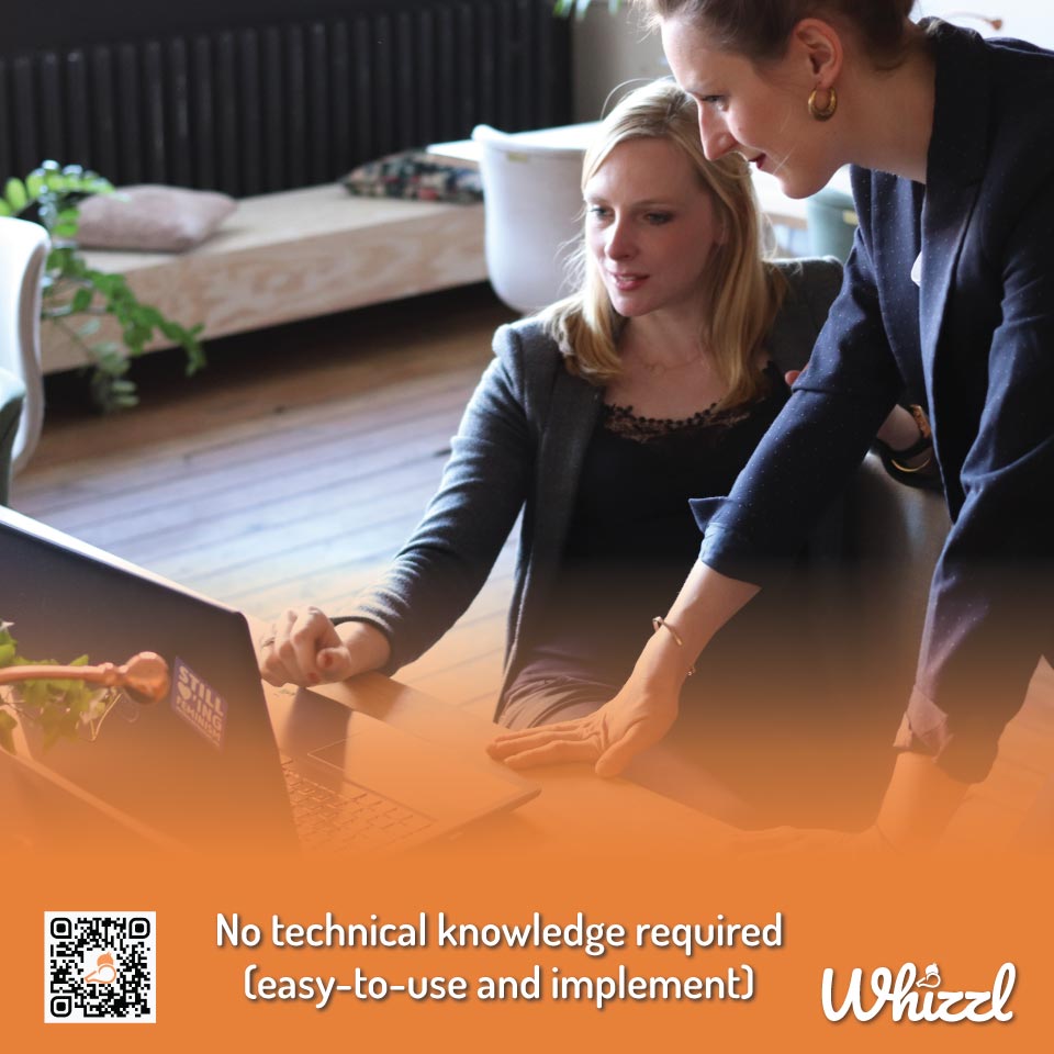 Whizzl, No technical knowledge required (easy-to-use and implement)