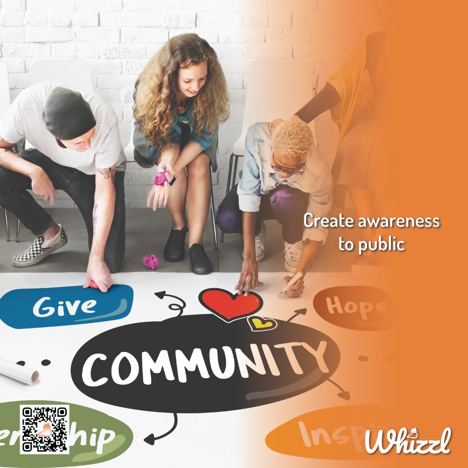 Whizzl, Create awareness to public