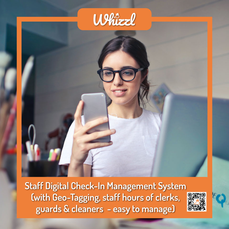 Staff Digital Check-In Management System with geo-Tagged