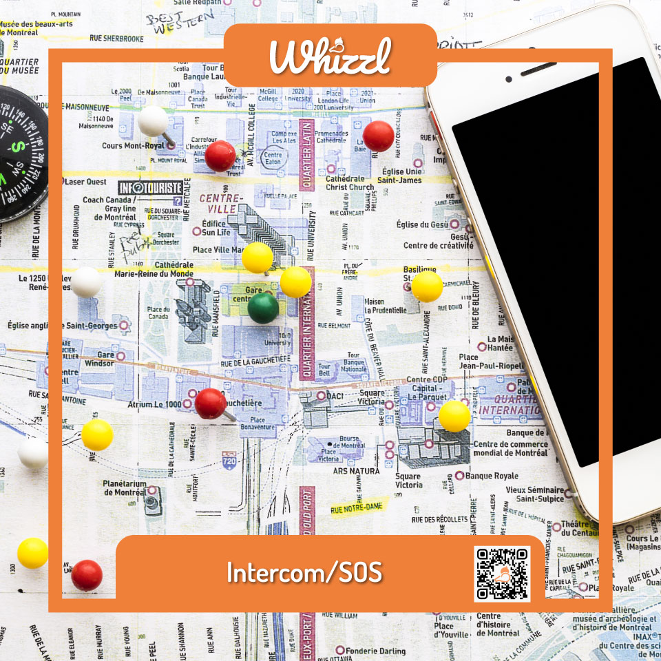 Whizzl, Intercom/SOS