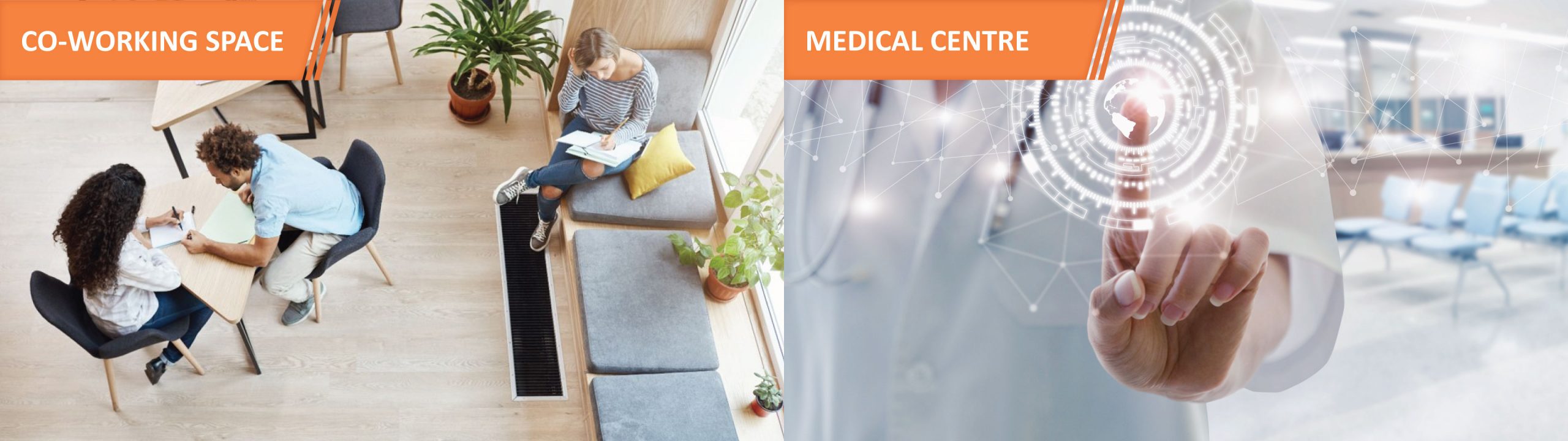 Co-working Space, Medical Centre